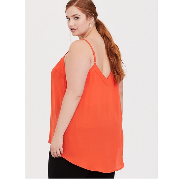 TORRID GEORGETTE TUNIC CAMI - Picture 3 of 5